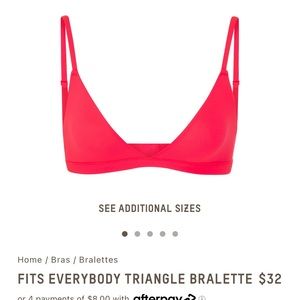 Skims Fits Everybody Triangle Bralette